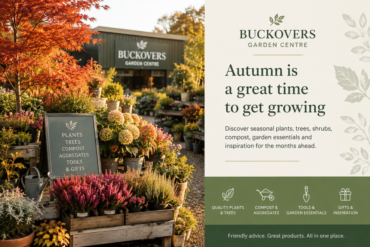 Autumn at Buckovers Garden Centre near Thornbury